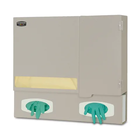 Bowman Dispensers/Marketlab-PS001-0212 ABS Isolation Station with Door • 23"W x 5.08"D x 20.63"H