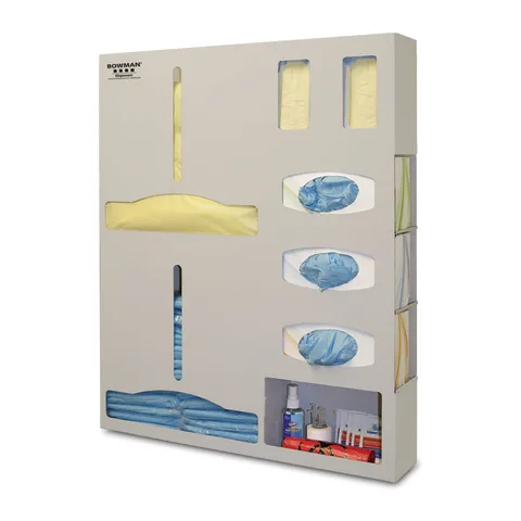 Bowman Dispensers/Marketlab Double Gown Isolation Station