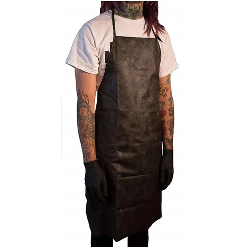 Graham Medical-80035 Apron, Nonwoven, 28”x35”, Black (50/cs)