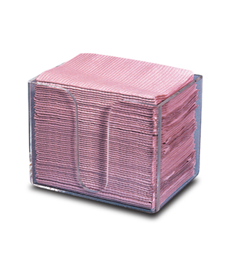 Crosstex-PTC-Towel Dispenser Clear Lucite™ 5˝ x 6˝ x 7˝/13 x 15 x 18 cm 1/ea