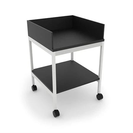 Marketlab Mobile Lab Cart with Shelf Side & Back Panels