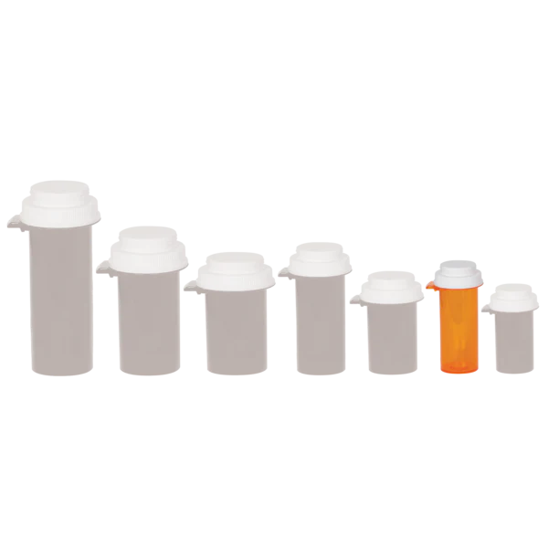 Apothecary Products Ezy Dose® Push-Tab Vial with Reversible Cap