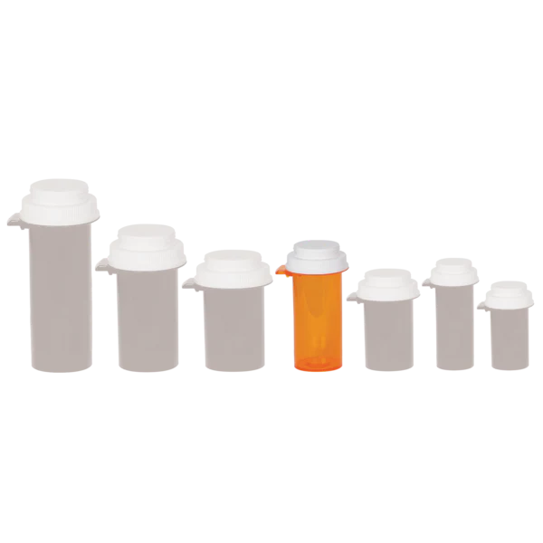 Apothecary Products Ezy Dose® Push-Tab Vial with Reversible Cap