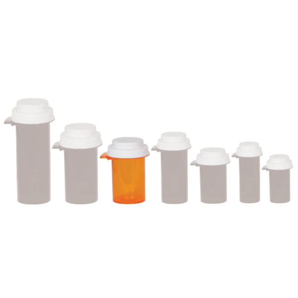 Apothecary Products Ezy Dose® Push-Tab Vial with Reversible Cap