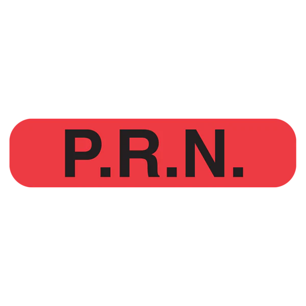 Apothecary Products-39905 "PRN" Label