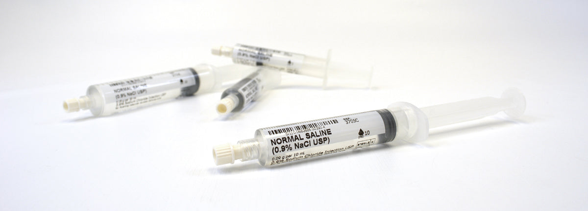 Amsino-3705-3US1 Praxiject™ SP Prefilled Saline Flush Syringe, 10mL, 0.9% Sodium Chloride (180/cs)