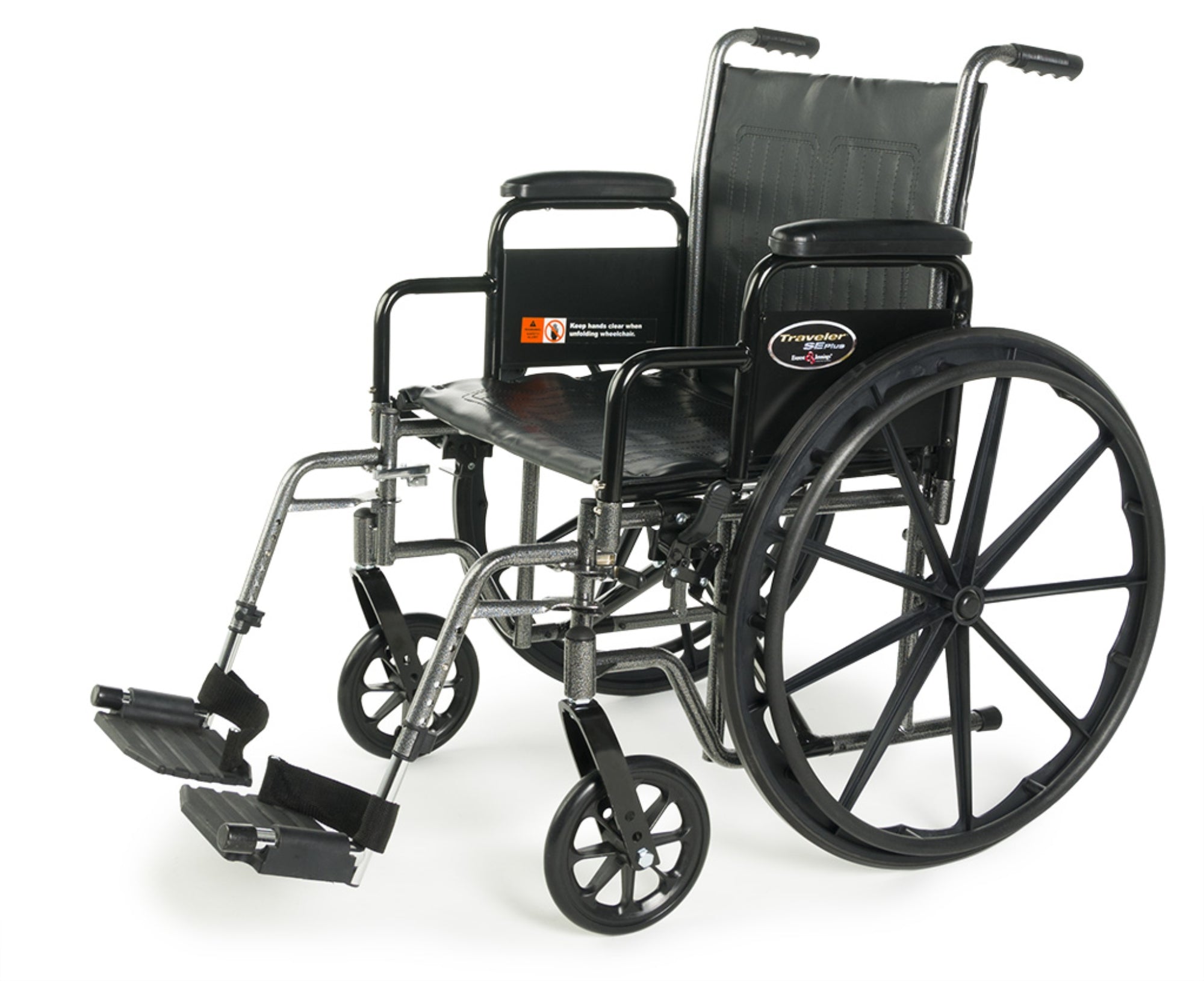 Graham Field Everest & Jennings Traveler® SE PLUS Wheelchair, 300 lb Capacity