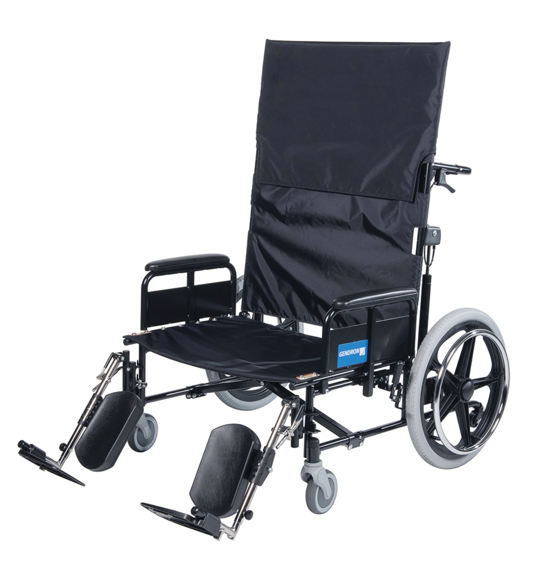 Graham Field-5252420730R Wheelchair Recliner 24"W x 20"D, 17.5"H, Desk Arms, Elevating Legrests, Adjustable Back (1 EA)