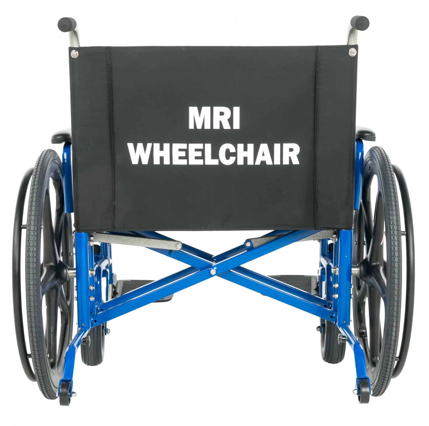 Graham Field MRI Non-Magnetic Bariatric Wheelchair Blue