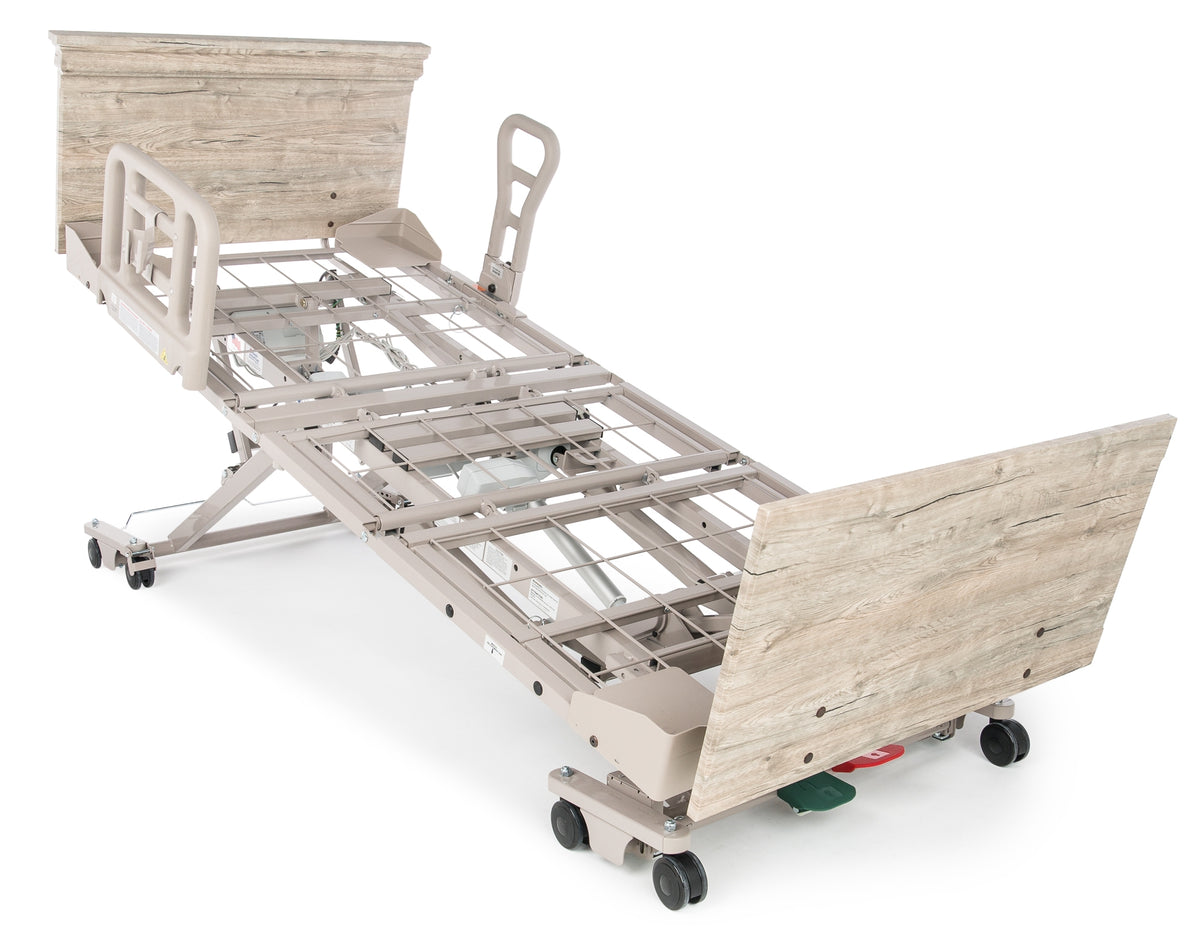 Graham Field - Cama eléctrica Zenith 9200 ajustable que se muestra con opción de plataforma Slide-WIDE®