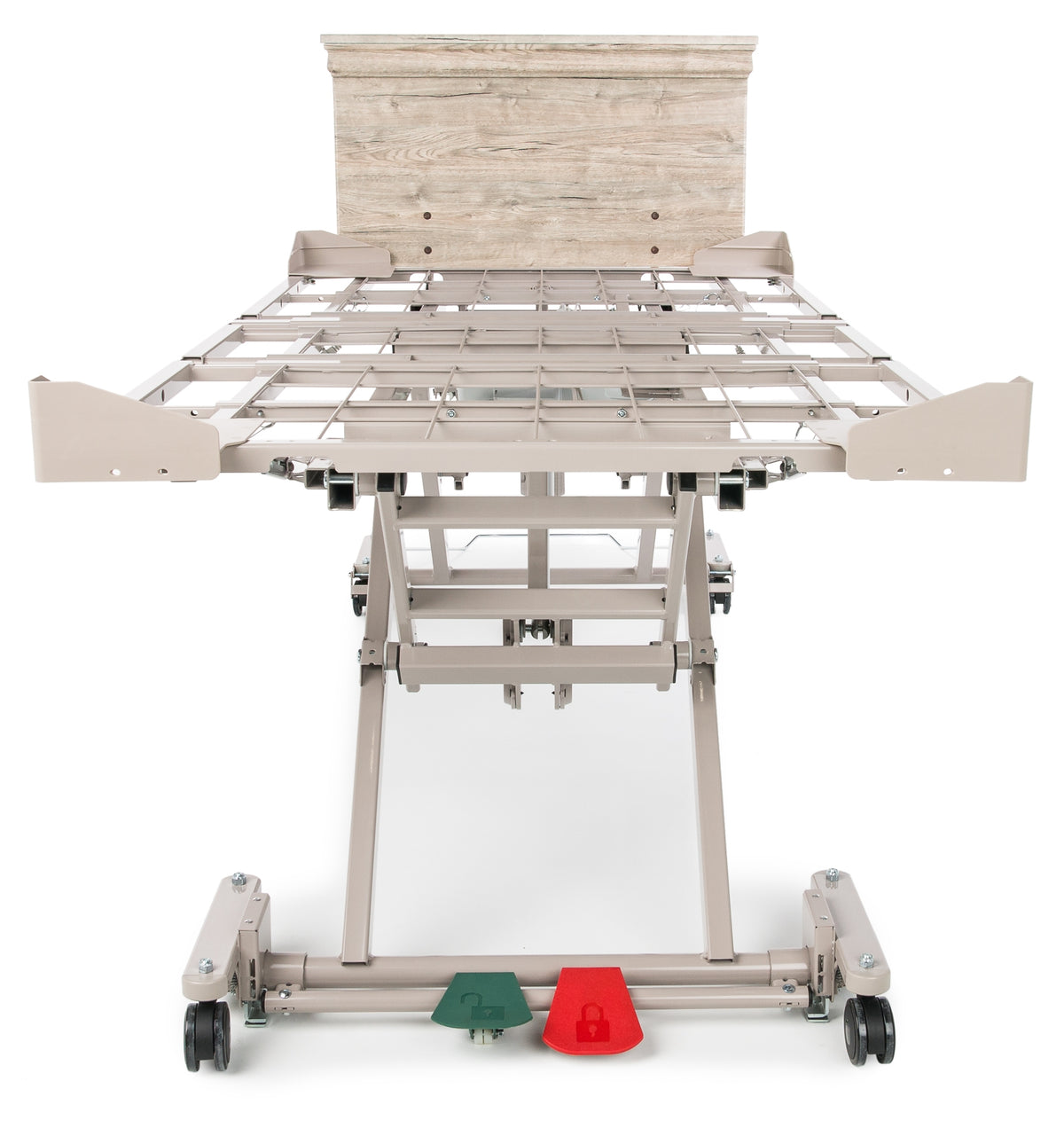 Graham Field - Cama eléctrica Zenith 9200 ajustable que se muestra con opción de plataforma Slide-WIDE®