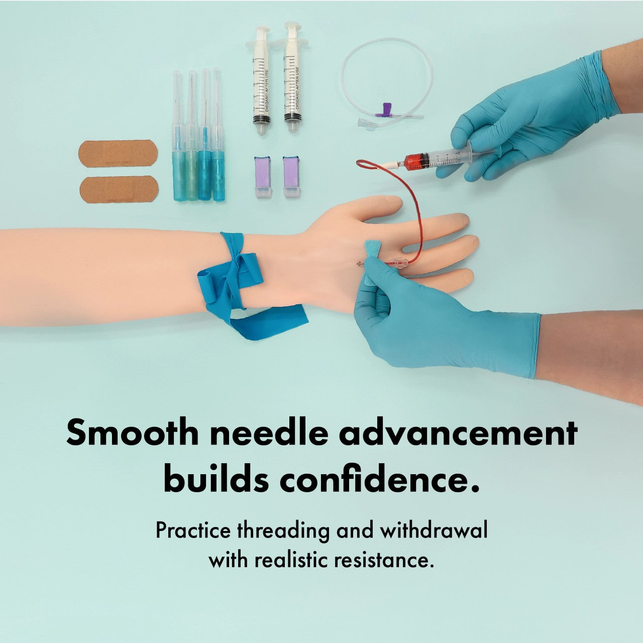 Anatomy Lab Venipuncture and IV Practice Arm Kit and Simulation Arm