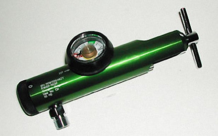 Mada Medical-R1835-15GE Click Regulator (1/8-15 LPM) CGA-870 Extended Yoke w/ DISS Male Outlet (1 EA)