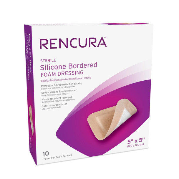 Dukal Corporation Silicone Bordered Foam Dressing