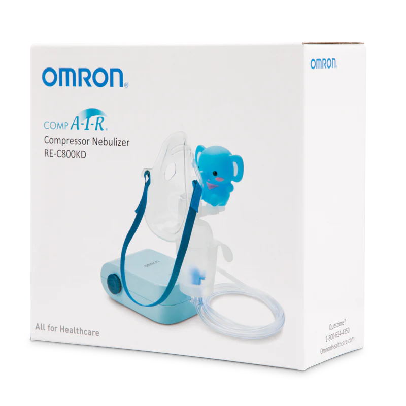 Omron Healthcare-RE-C800KD Compressor Nebulizer for Kids, 10/cs