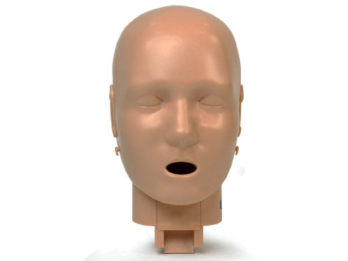 PRESTAN-RPP-ULHEAD-1-DS Conjunto de cabeza para maniquí Ultralite, individual (piel oscura); listo para usarse con un conjunto de torso Ultralite