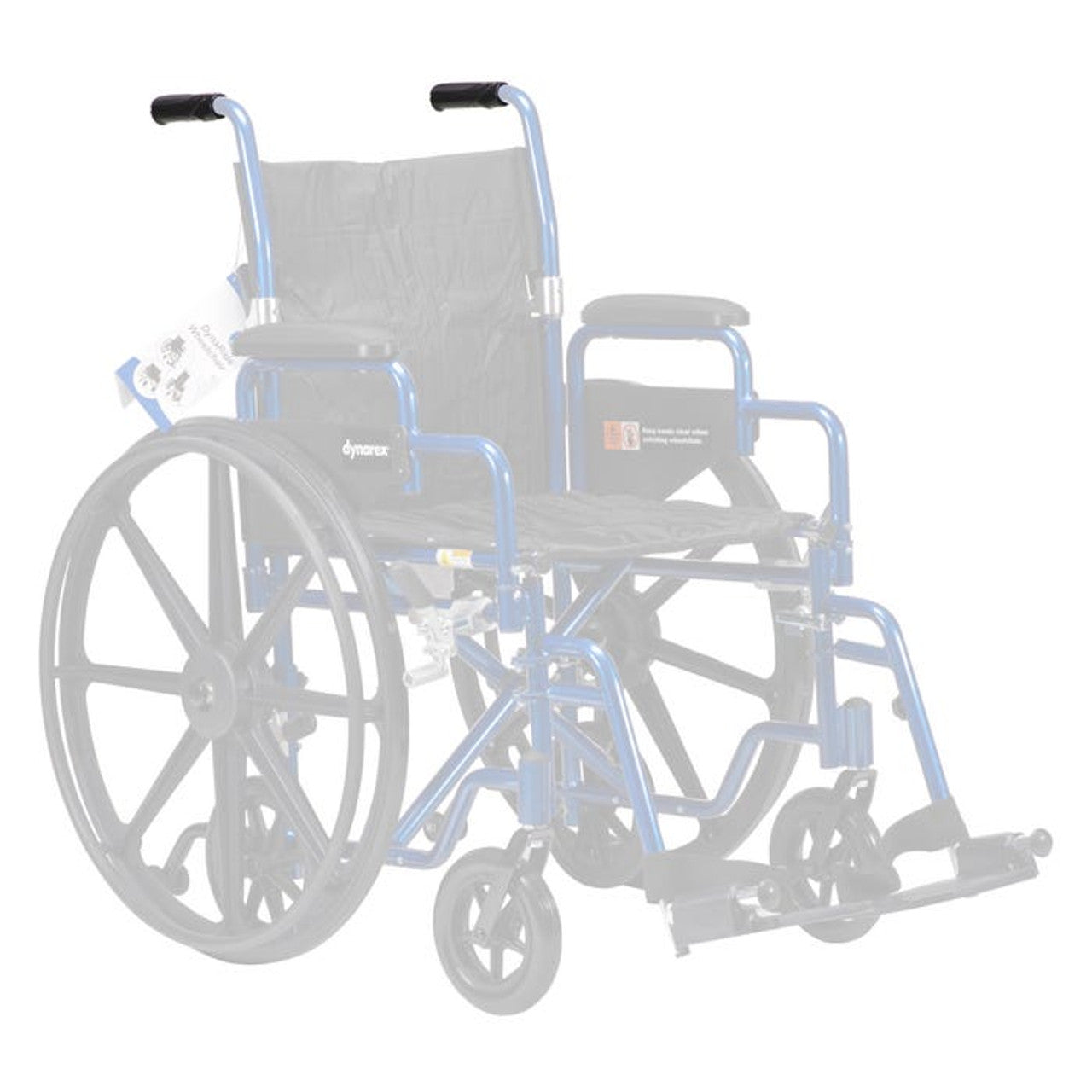 Dynarex DynaRide Wheelchair Hand Grip (Pair) Black, 1pr