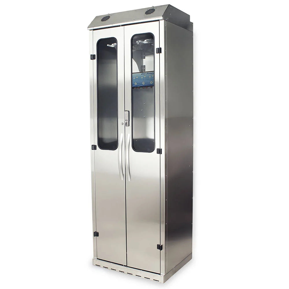 Harloff-SCSS8030TKDP-DSS2310 SureDry 30in Stainless Steel Scope Drying Cabinet, 10-Scopes, Tambour Door, Key Lock, HEPA Drying System (1 EA)