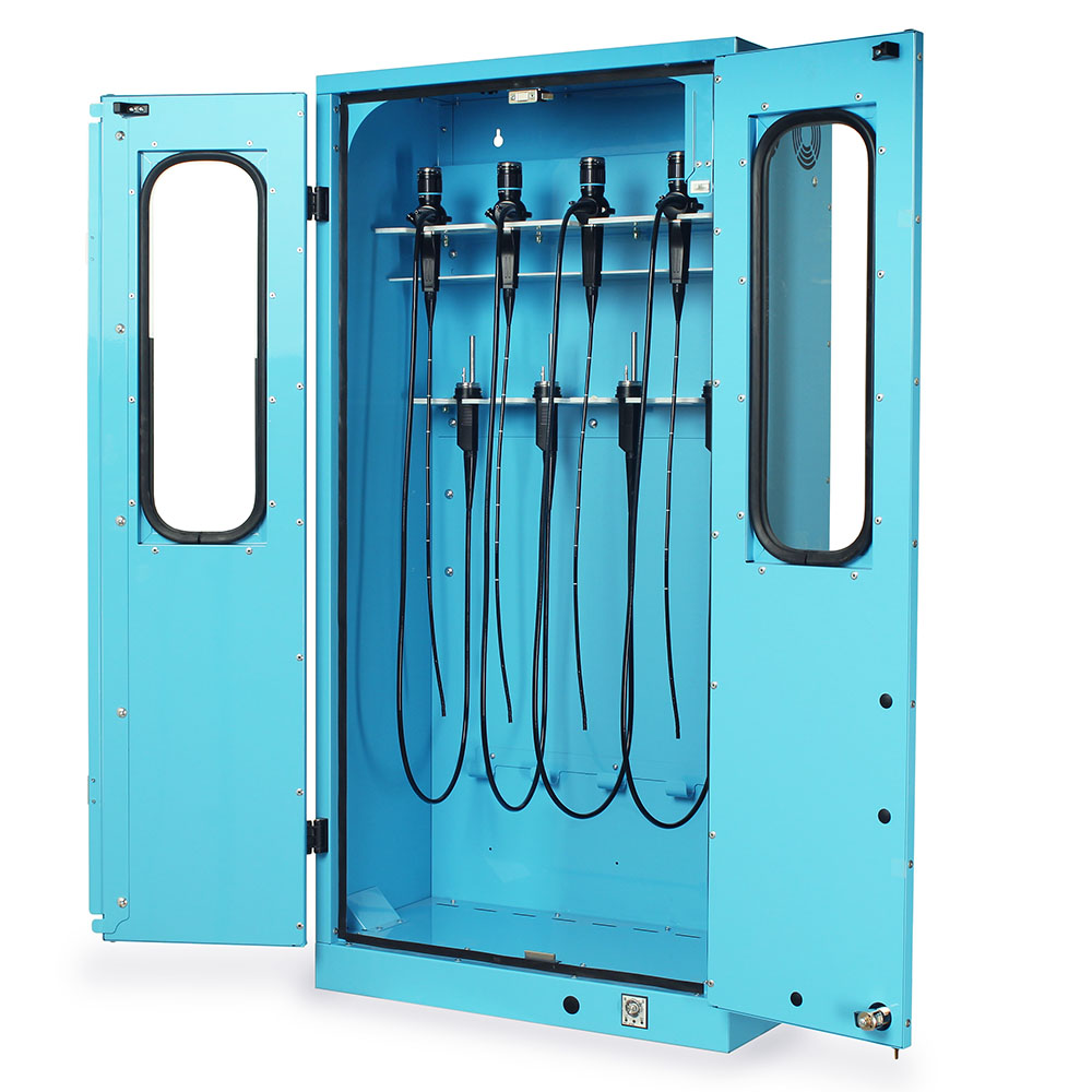 Harloff-SCSSW2448DRDP SureDry Stainless Steel Wall Mounted Scope Cabinet, 24" Wide by 48" High Each