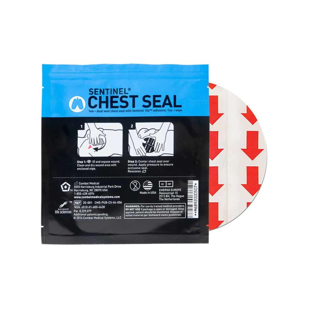 Safeguard Medical-20-001 Sentinel Chest Seal (pack of 10)