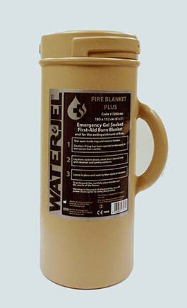 Safeguard Medical-7260-MC.00.000 Military Fire Blanket in Canister - 6' x 5' (4/CS)