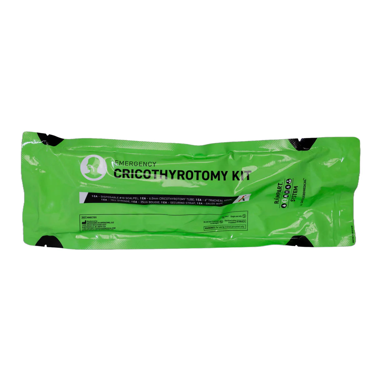 Safeguard Medical-HHECT01-05 Emergency Cricothyrotomy Kit (5/CS)