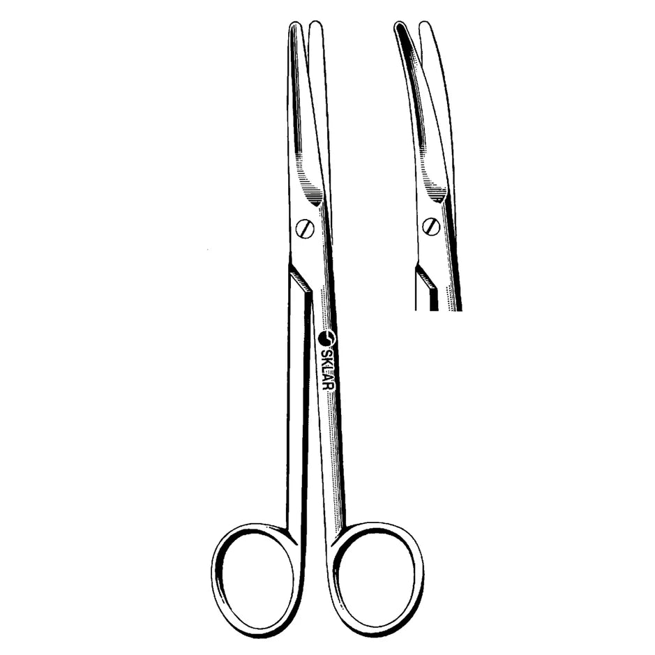 Sklar Mayo Dissecting Scissors with Blunt / Blunt Tips, Straight
