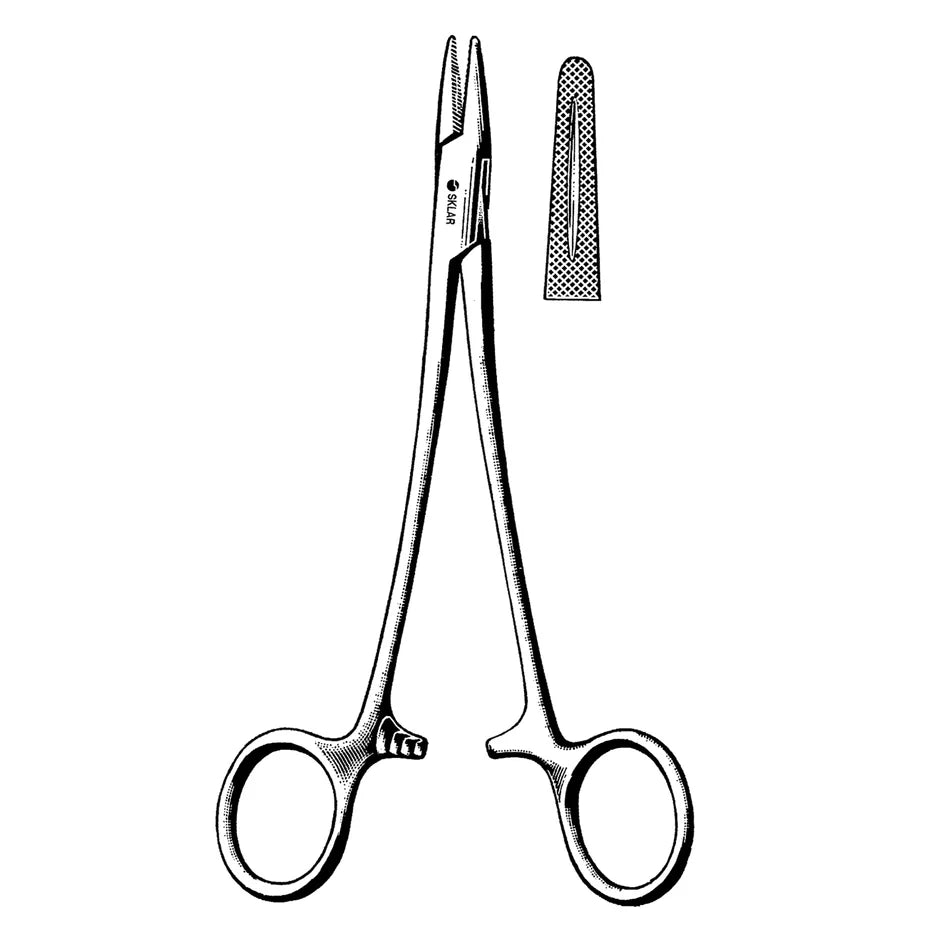 Sklar Mayo-Hegar Needle Holder, Serrated