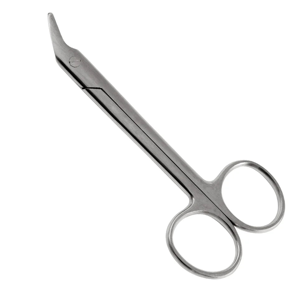 Sklar-24-2342 Suture Wire Cutting Scissors - 4-3/4", Angled, Serrated, 1/ea