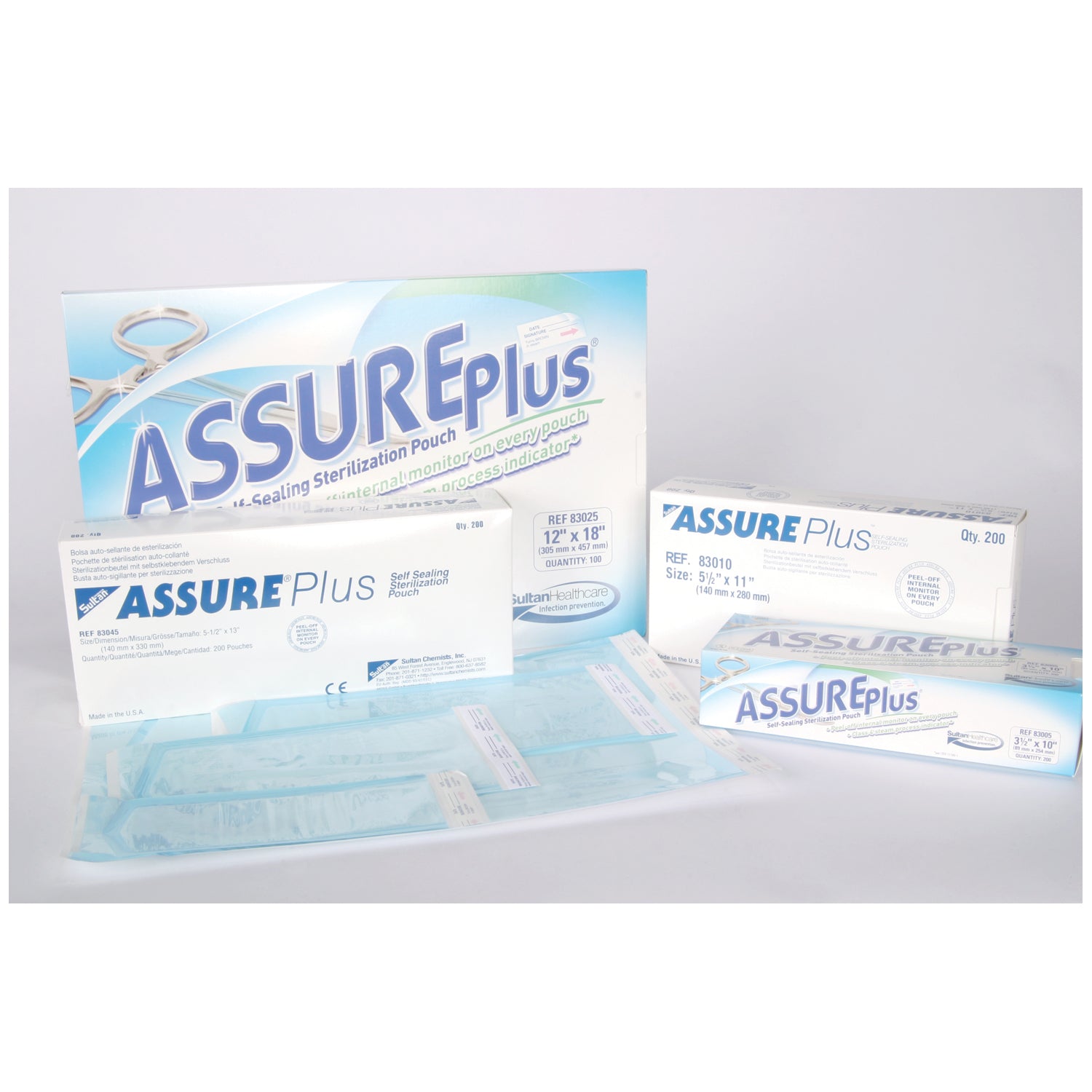 Sultan Healthcare Assure Plus™ Sterilization Pouches