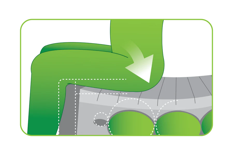 Colchón bariátrico APM Pressure Guard de Span America