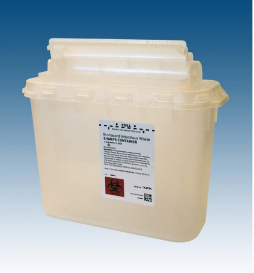 Plasti-Products-143354 Sharps Container for BD Wall Mount