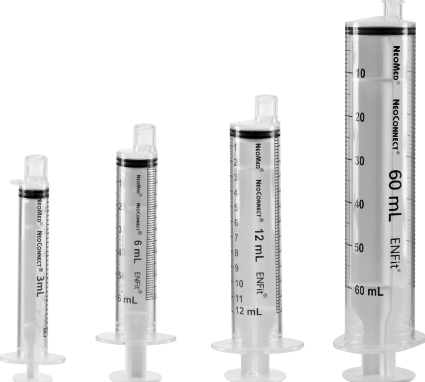 Avanos Medical-NEO60 Reusable ENFit Syringe, 60 ml, Non-Sterile (10/pk)
