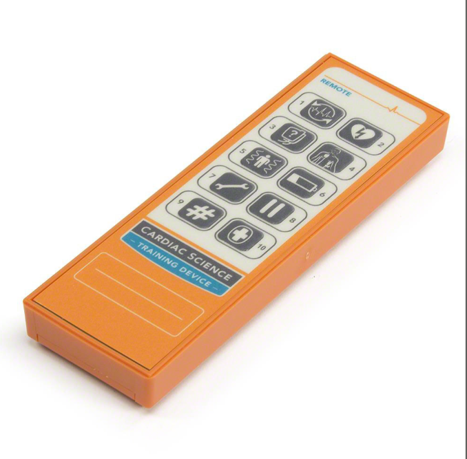 ZOLL-190-2080-001 Control remoto para entrenador Powerheart G5: control remoto de repuesto basado en infrarrojos para usar con el entrenador Powerheart G5.