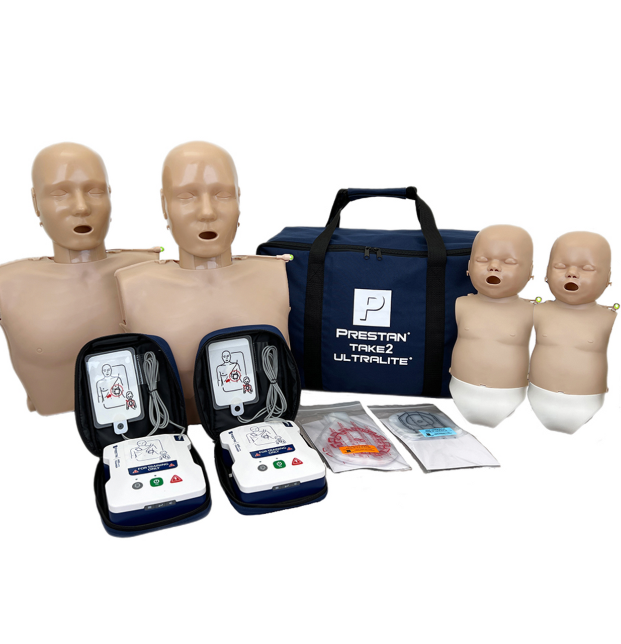 PRESTAN-PP-ULFM-600M-MS-06 TAKE2 Ultralite Kit with CPR Feedback (Medium Skin)