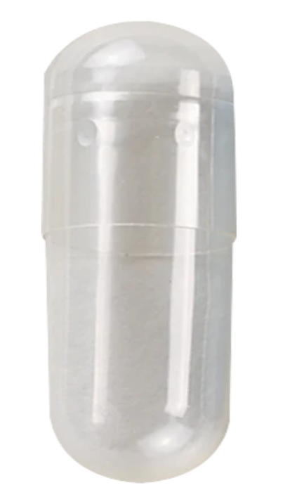 Apothecary Products-16035 Empty Gel Capsule Size 000, Clear