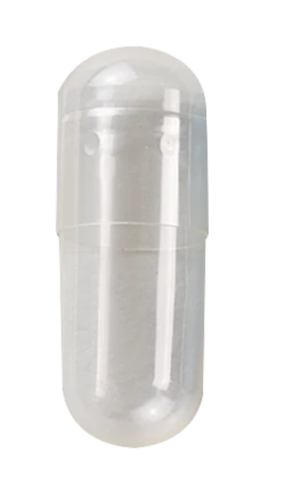 Apothecary Products-16035 Empty Gel Capsule Size 000, Clear