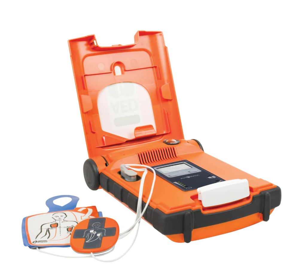 Desfibrilador ZOLL-G5S-80C-S POWERHEART: Powerheart G5, estuche blando, modo semiautomático, ciencia cardíaca