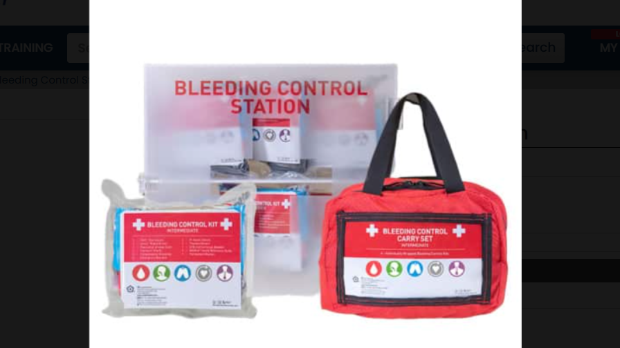 Safeguard Medical Mojo® Bleeding Control Station (Stocked)