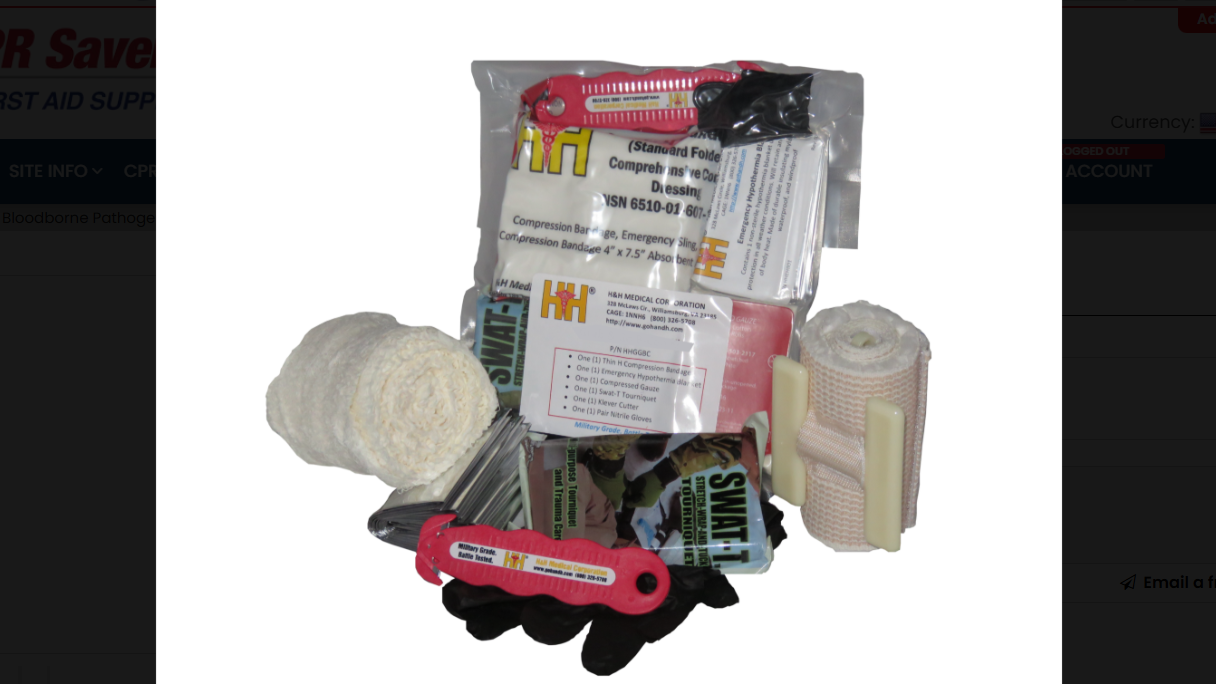 Safeguard Medical-HHRTGBC Ready To Go Bleeding Control Kt