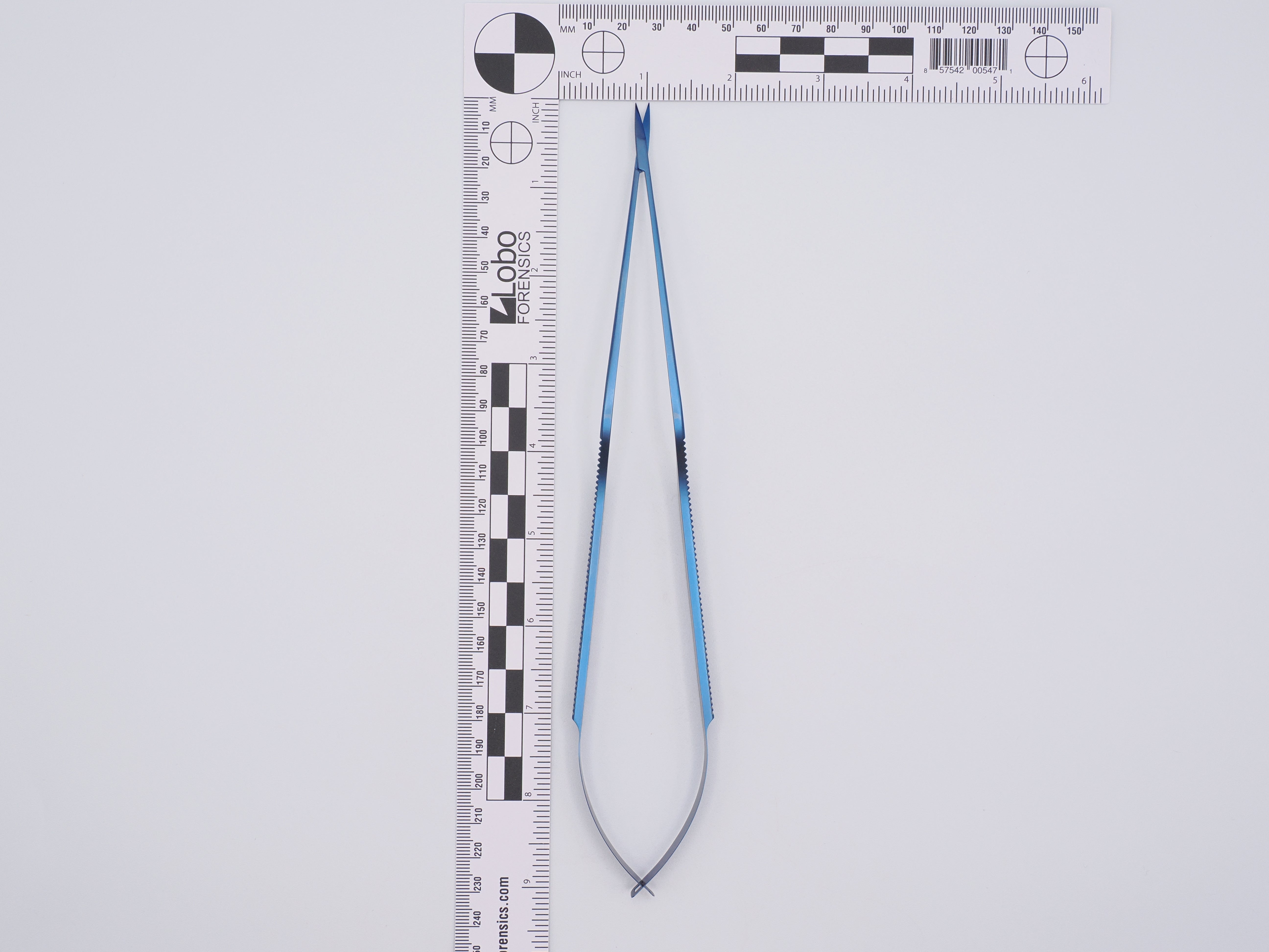 Aspen Surgical-80-1526 Verity Scissors, Bayonet, Curved Down, Regular Tip, 222 mm (1 EA)