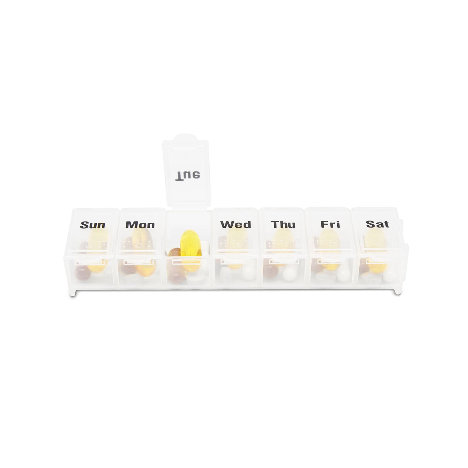 Dukal Corporation-6347 Weekly Pill Box, 6.75" x 1" x 1" (1 EA)