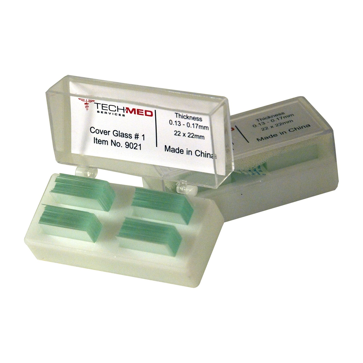 Dukal Corporation-9021 Cover Glass, 13mm x 17mm, #1 Thickness, 2 oz (1 EA)