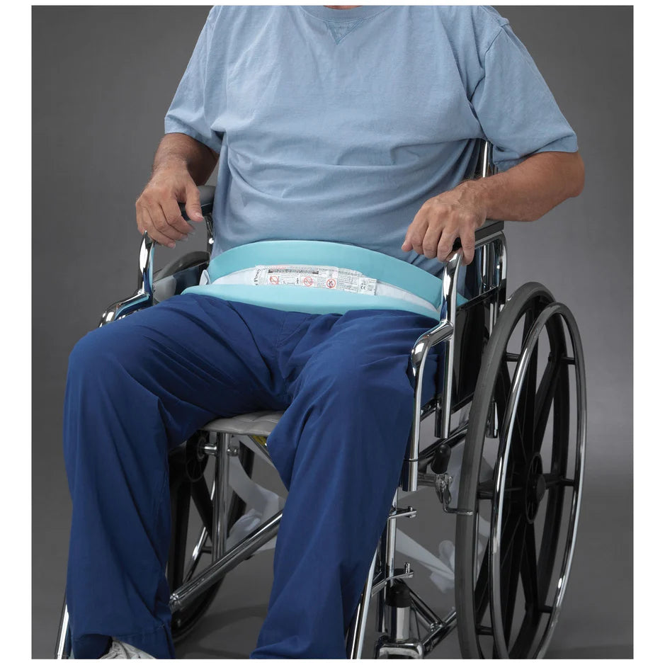 Posey/TIDI Products-4125 Belt, Soft, Slider One Size Fits Most, Quick Release Ties 2-Strap, w/ Tie Med (Continental US + HI Only) , each