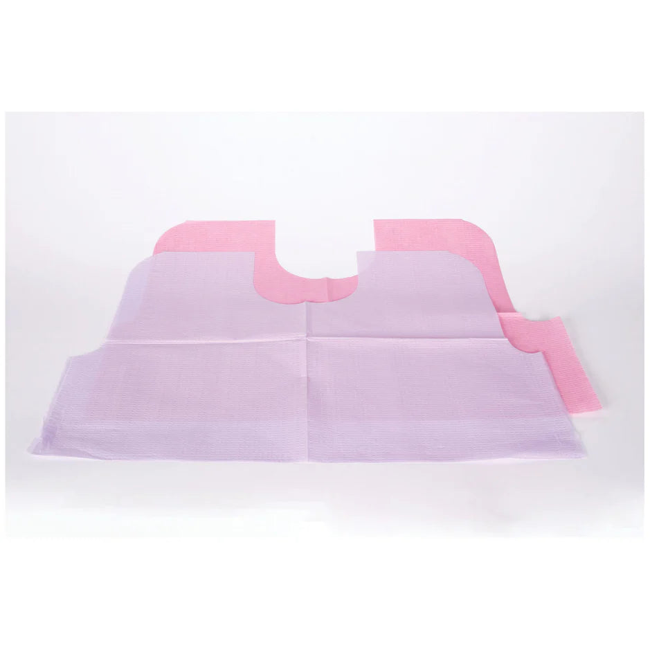 TIDI Products Bib, Endo, Waist Length, Contour Neck, Prophy, Neck Cutout, Quantity Per Case/100