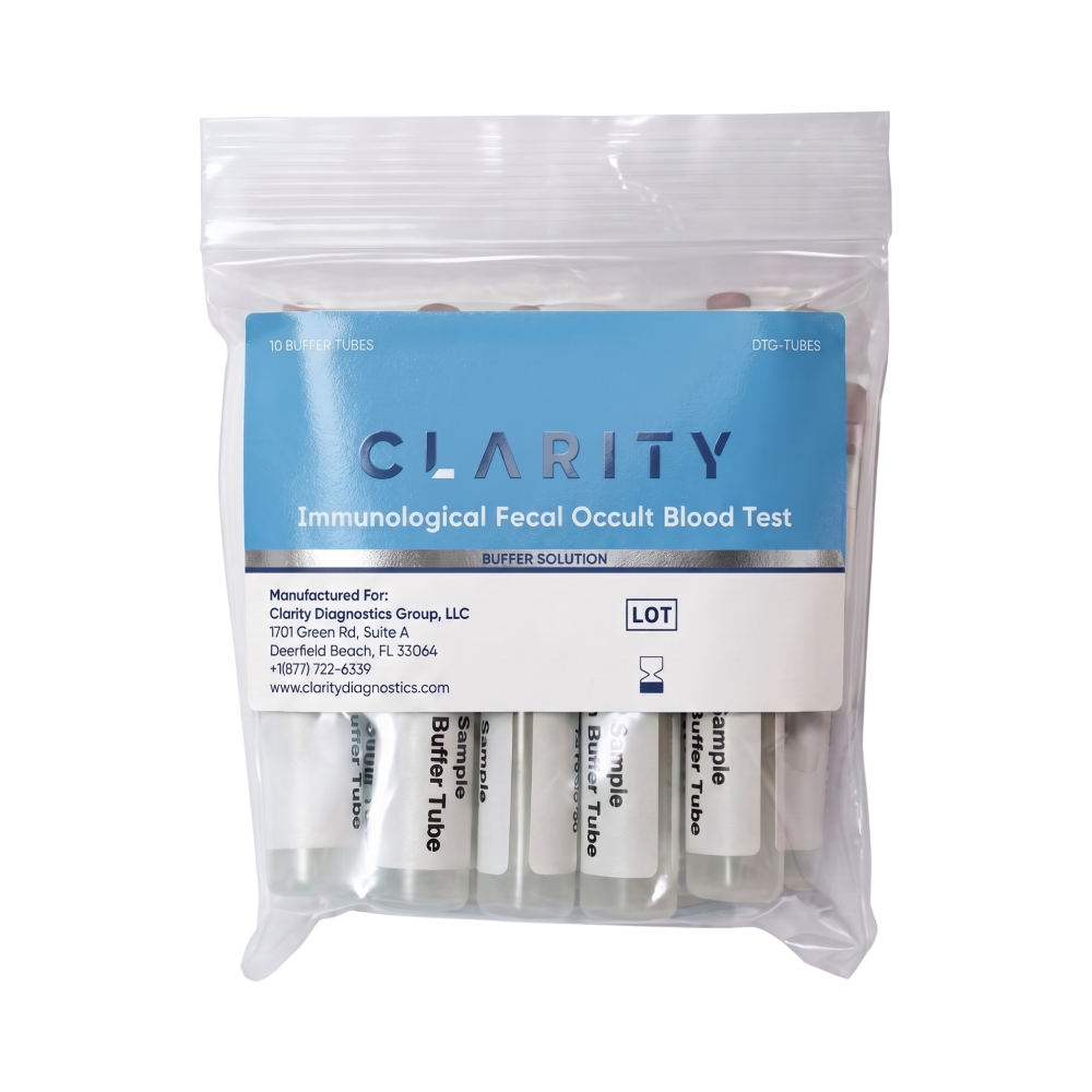 Clarity-DTG-TUBES Specimen Collection Tubes (10/pk)