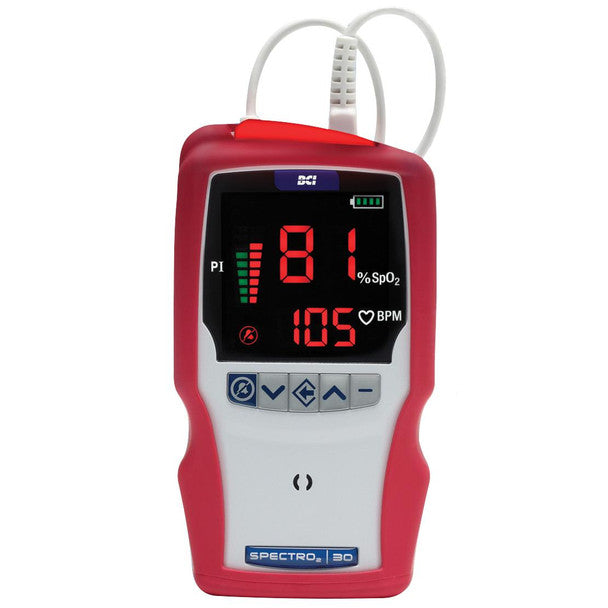 ICU Medical-WW1030EN Spectro2™ 30 Pulse Oximeter System, Finger Sensor (3444), Cradles (WW1080), Ext. Cable (3311), Manuals, Service CD (US Only) / ea