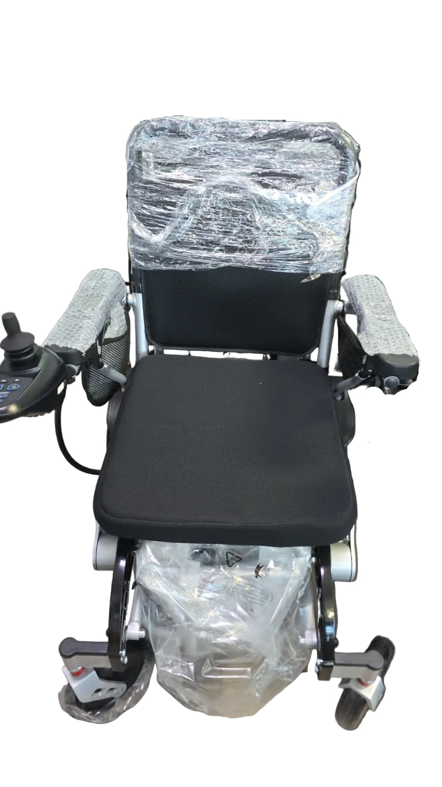 A2Z Mobility-A2ZBC-EA8000 Heavy-Duty Electric Remote Control Folding Wheelchair – 330 lb Capacity