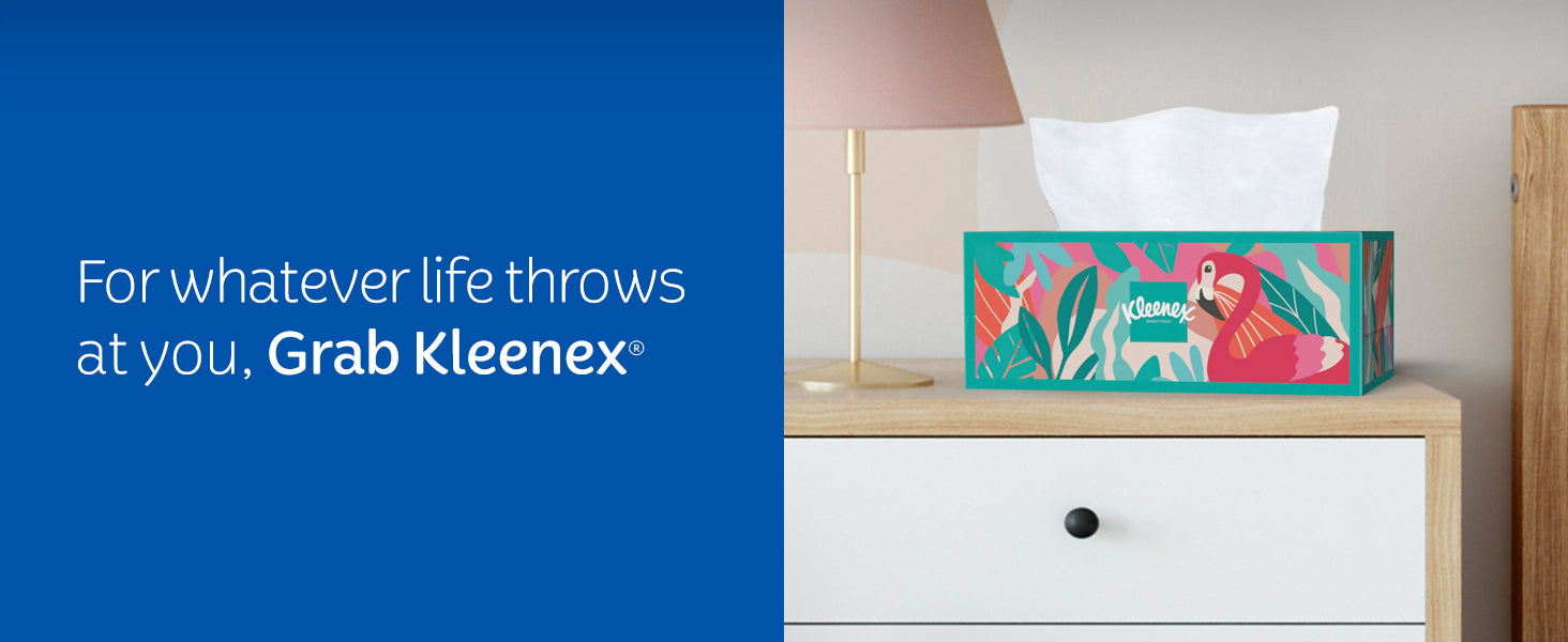 Kimberly-Clark-54266 Kleenex® Facial Tissue – 2-Ply | 160 Sheets/Box | 24 Boxes/Case