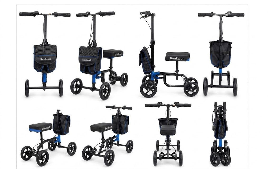 A2Z Mobility-T550BLK knee scooter - Black (1 EA)